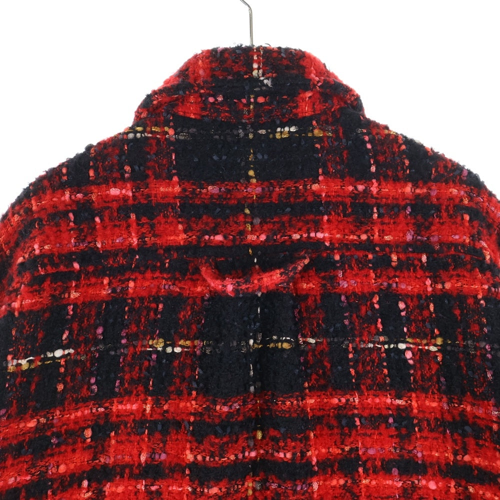 FAITH CONNEXION(フェイスコネクション) Tweed Overshirt ツイード オーバーサイズ長袖シャツ