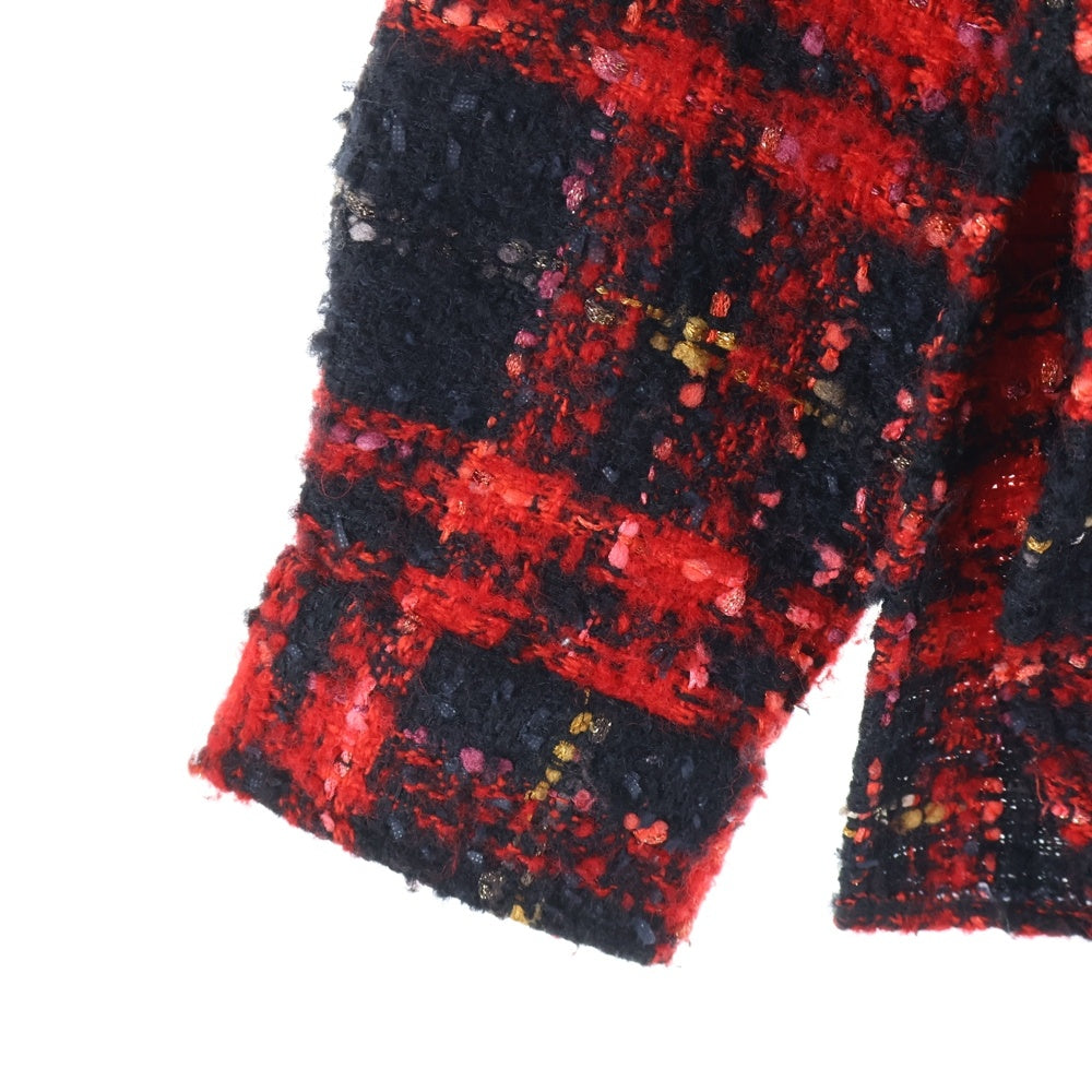 FAITH CONNEXION(フェイスコネクション) Tweed Overshirt ツイード オーバーサイズ長袖シャツ