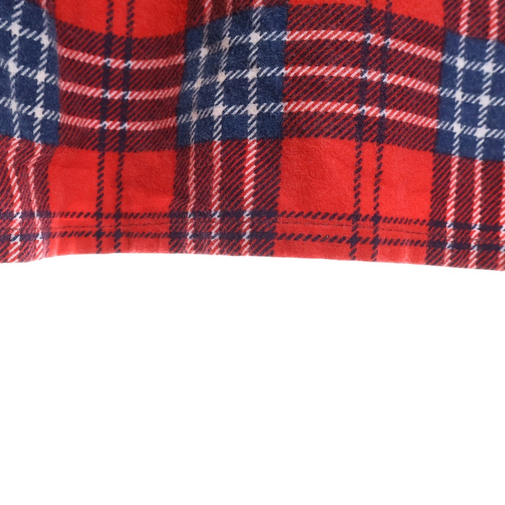 NUMBER (N)INE(ナンバーナイン) 06SS ガンス期 長袖シャツ フランネルシャツ レッド NS008