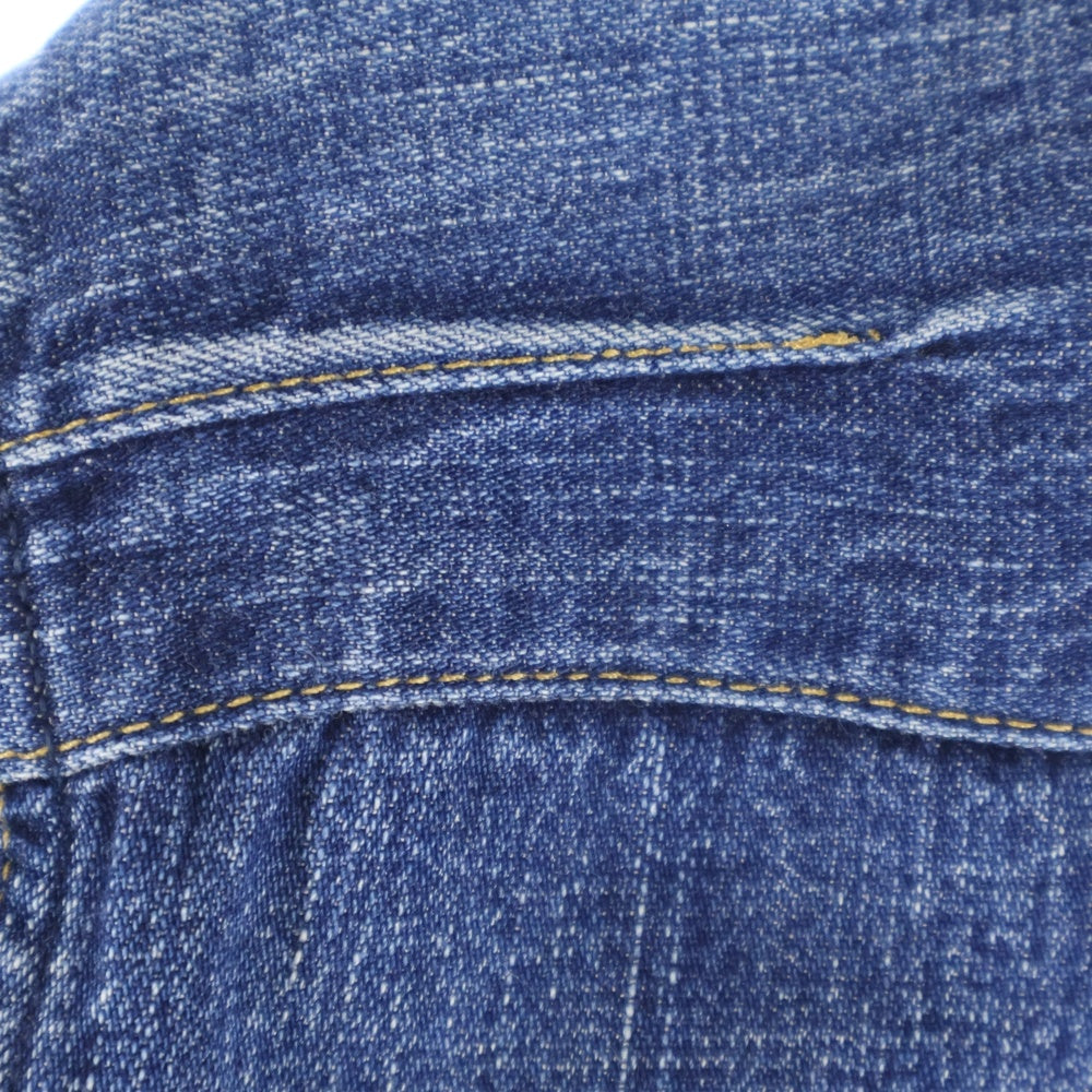 NUMBER (N)INE(ナンバーナイン) 07AW デニムウェスタンシャツ 長袖シャツ スナップボタン インディゴ F07-NNS001B