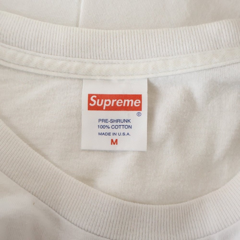 SUPREME(シュプリーム) 15SS Neil Young Tee ニールヤング フォトプリント クルーネック半袖Tシャツカットソー ホワイト