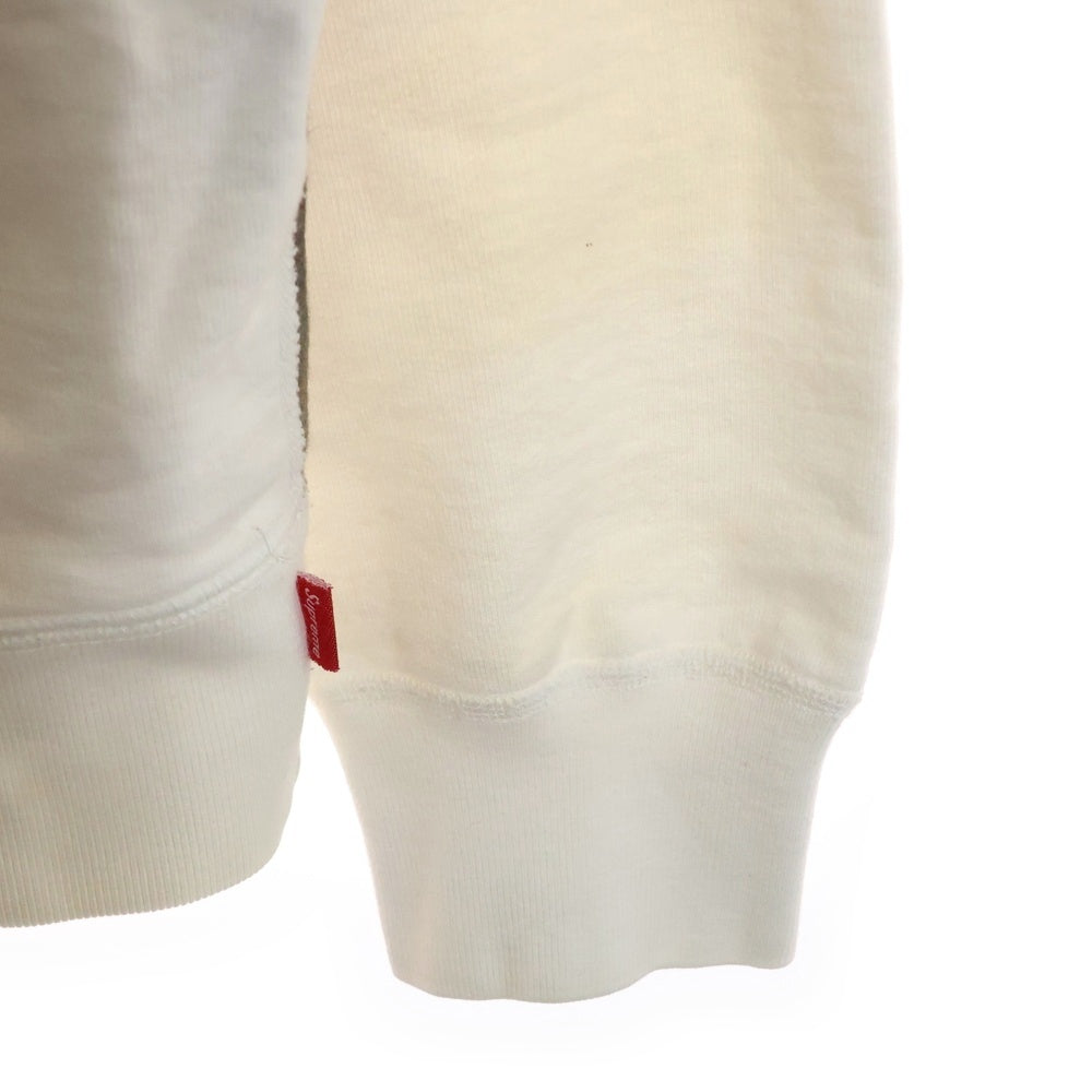 SUPREME(シュプリーム) 14SS×COMME des GARCONS コムデギャルソン ボックスロゴフーディー プルオーバーパーカー ホワイト