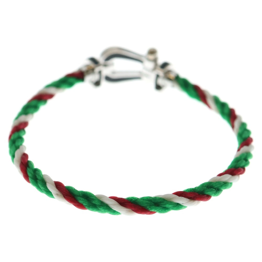 FRED(フレッド) フォース10 ブレスレット Au750 ケーブル グリーン