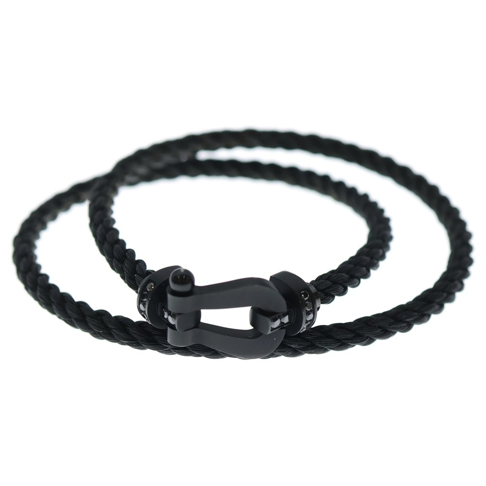 FRED フレッド　ブレスレット　ラージサイズ FRED(フレッド) フォース10 ブレスレット ラージ ブラックチタン