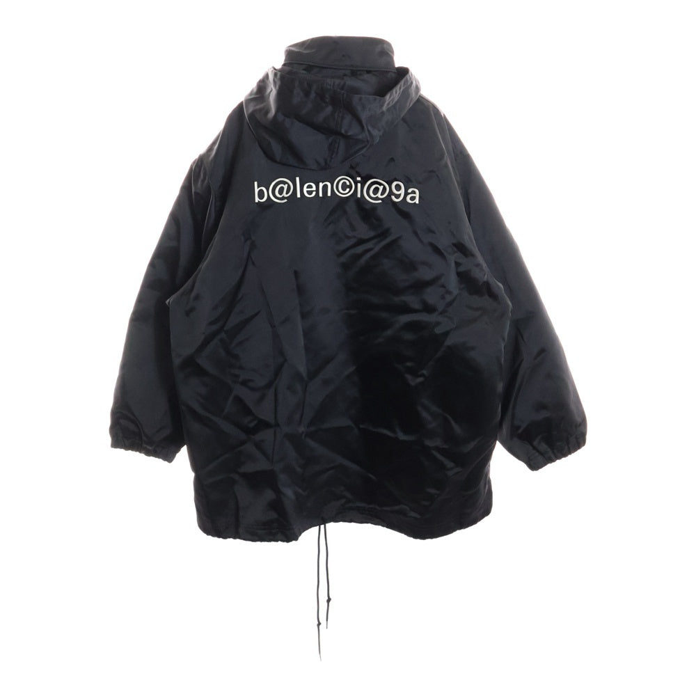 BALENCIAGA(バレンシアガ) Black Symbolic Logo Jacket シンボリック バックロゴ刺繍ナイロンジャケット ブラック 622992 TYD31