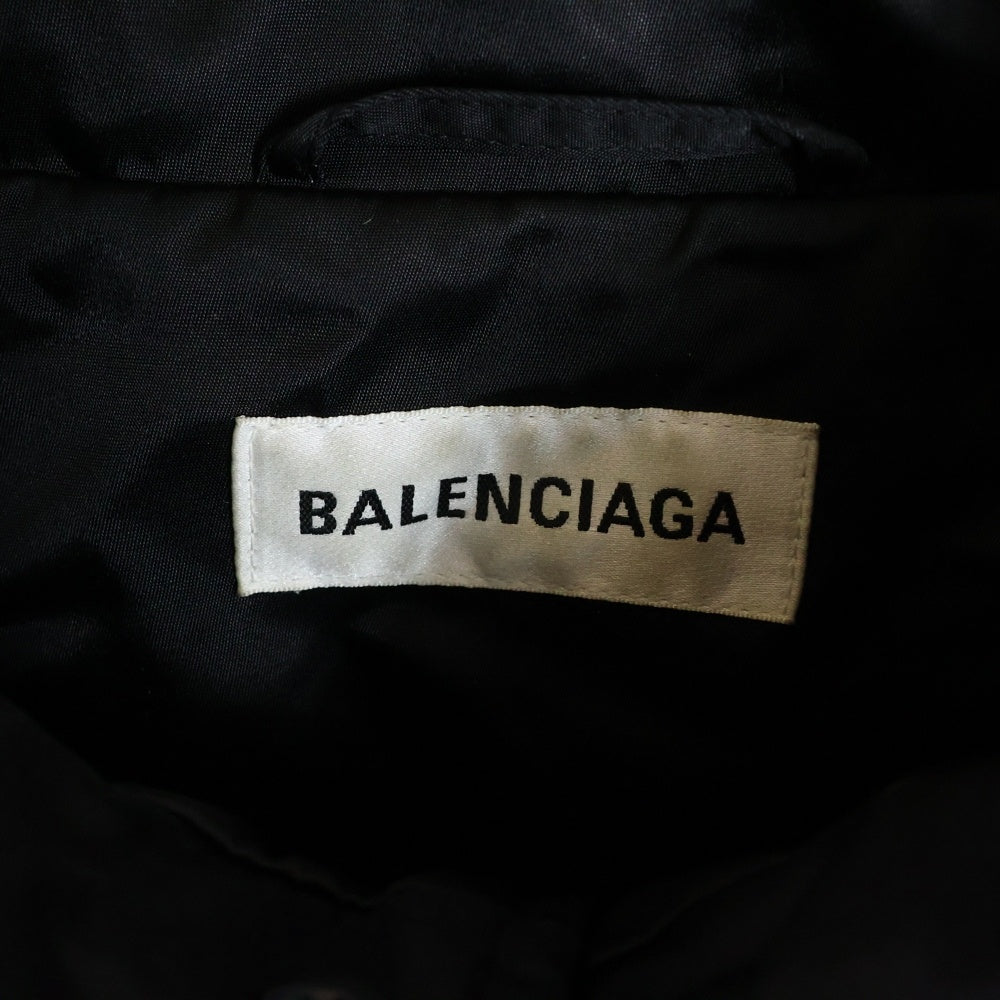 BALENCIAGA(バレンシアガ) Black Symbolic Logo Jacket シンボリック バックロゴ刺繍ナイロンジャケット ブラック 622992 TYD31