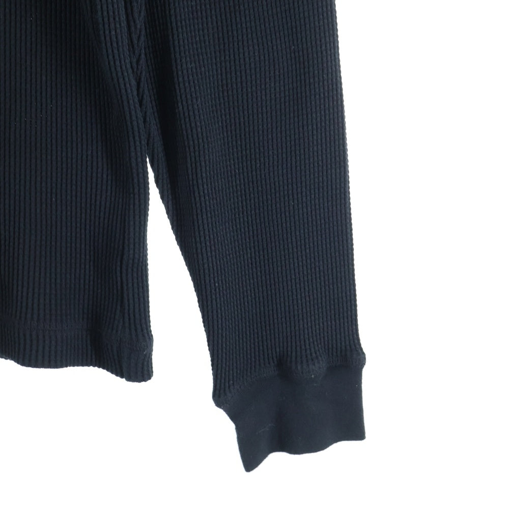 MACKINTOSH(マッキントッシュ) ヘンリーネック サーマル長袖Tシャツ カットソー ブラック