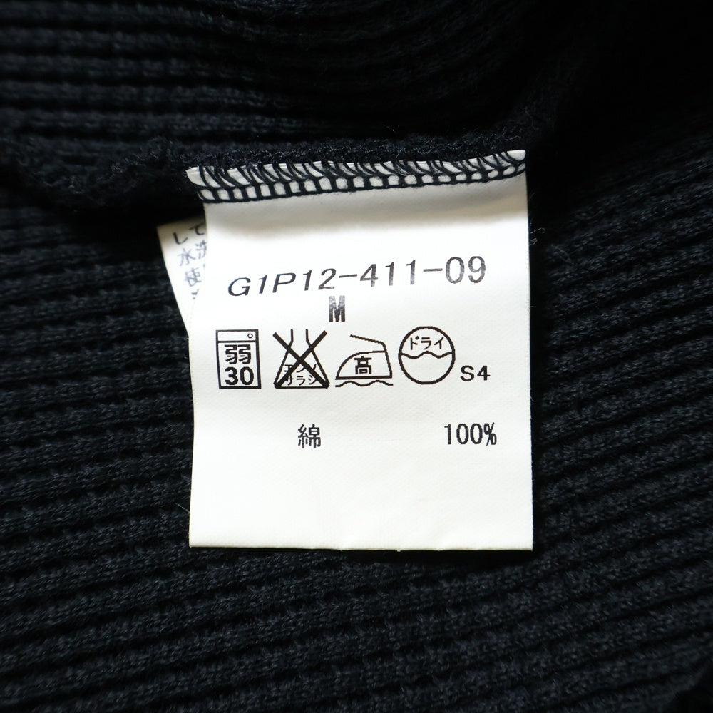 MACKINTOSH(マッキントッシュ) ヘンリーネック サーマル長袖Tシャツ カットソー ブラック