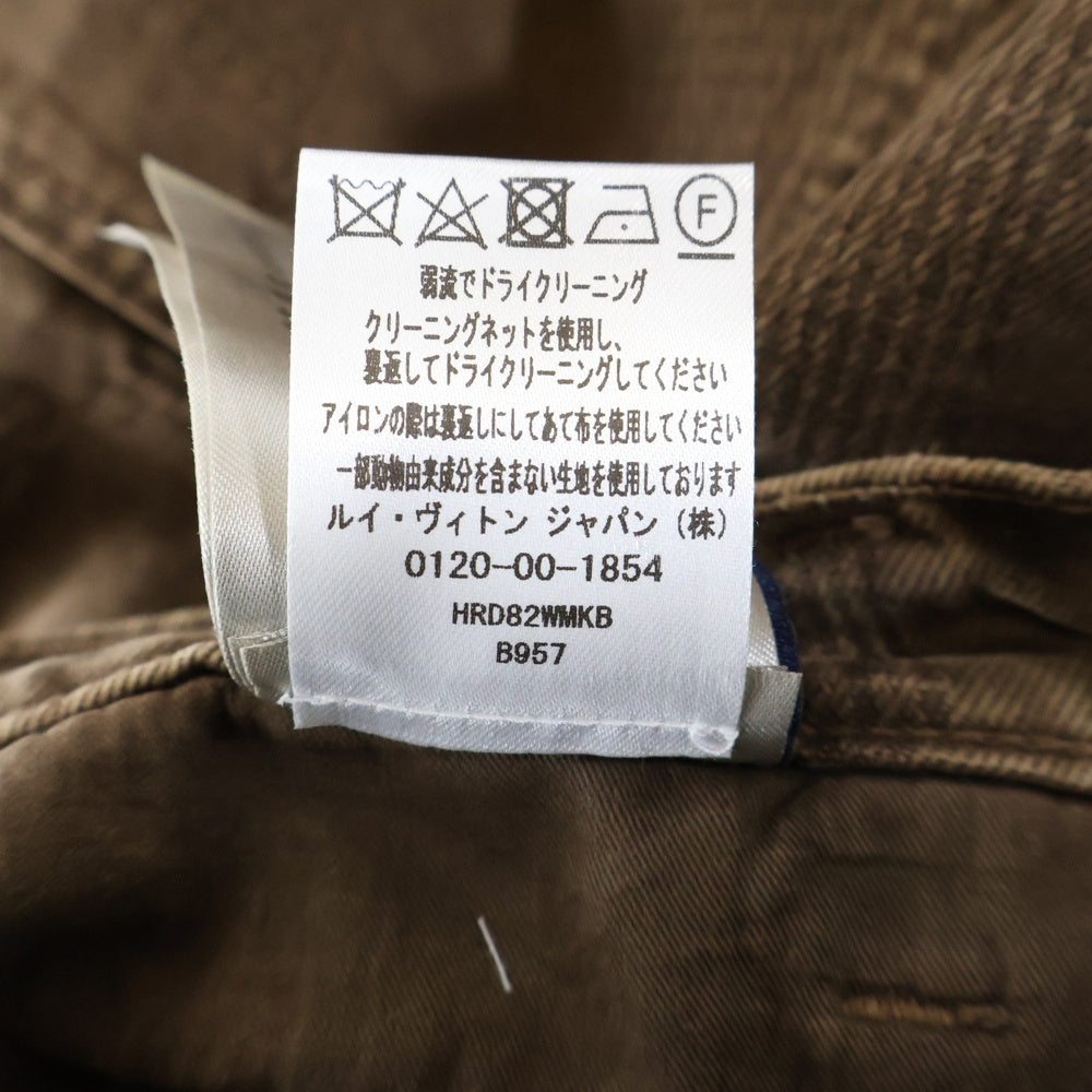 LOUIS VUITTON(ルイヴィトン) 24AW ダミエワークデニムパンツ ダブルニー ペインターパンツ ブラウン RM242M MKB HRD82W