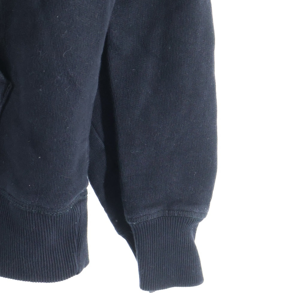 NO BRAND(ノーブランド) WASTEDPARIS プルオーバーパーカー アーチロゴ プリント ブラック