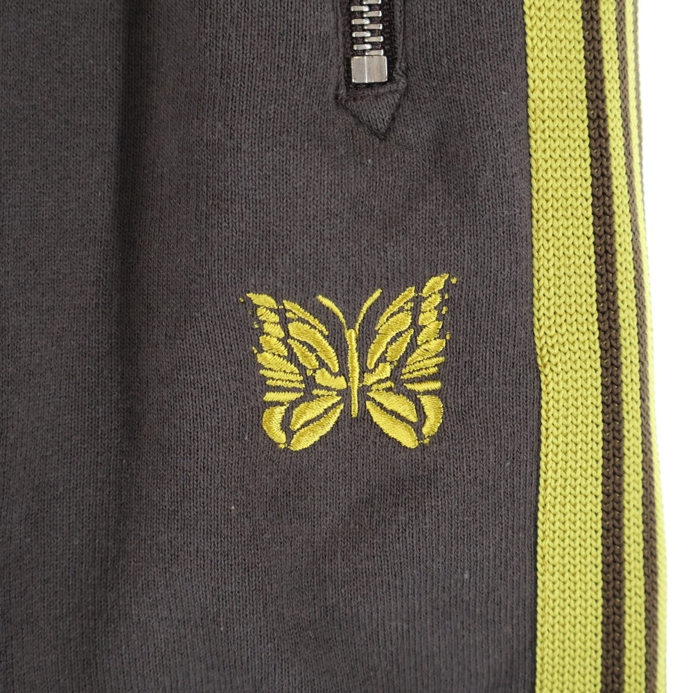 Needles(ニードルス) nubian別注 サイドライン トラックパンツ ブラウン OT1588