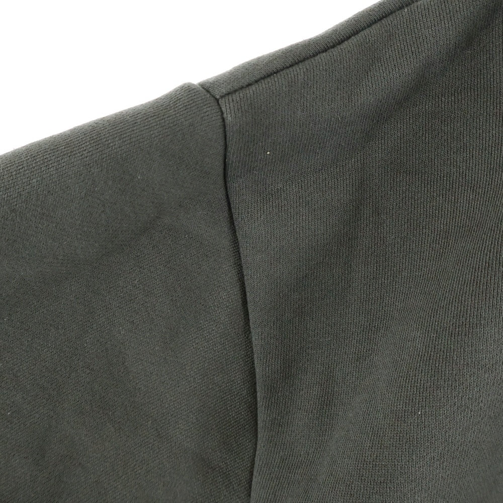 ESSENTIALS FEAR OF GOD(エッセンシャル フィアオブゴッド) ブラックロゴプリント プルオーバーパーカー オリーブ