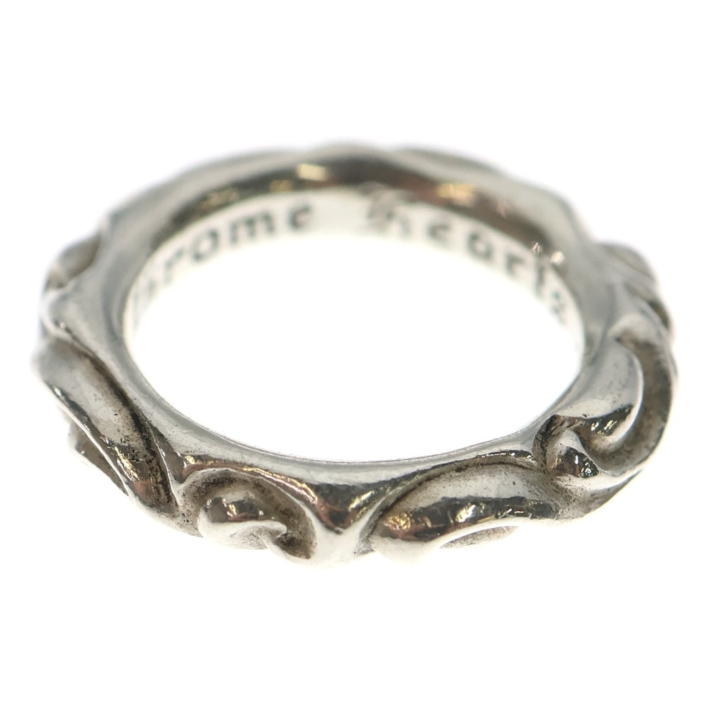 CHROME HEARTS(クロムハーツ) SCRL BAND スクロールバンド リング シルバー BCA351