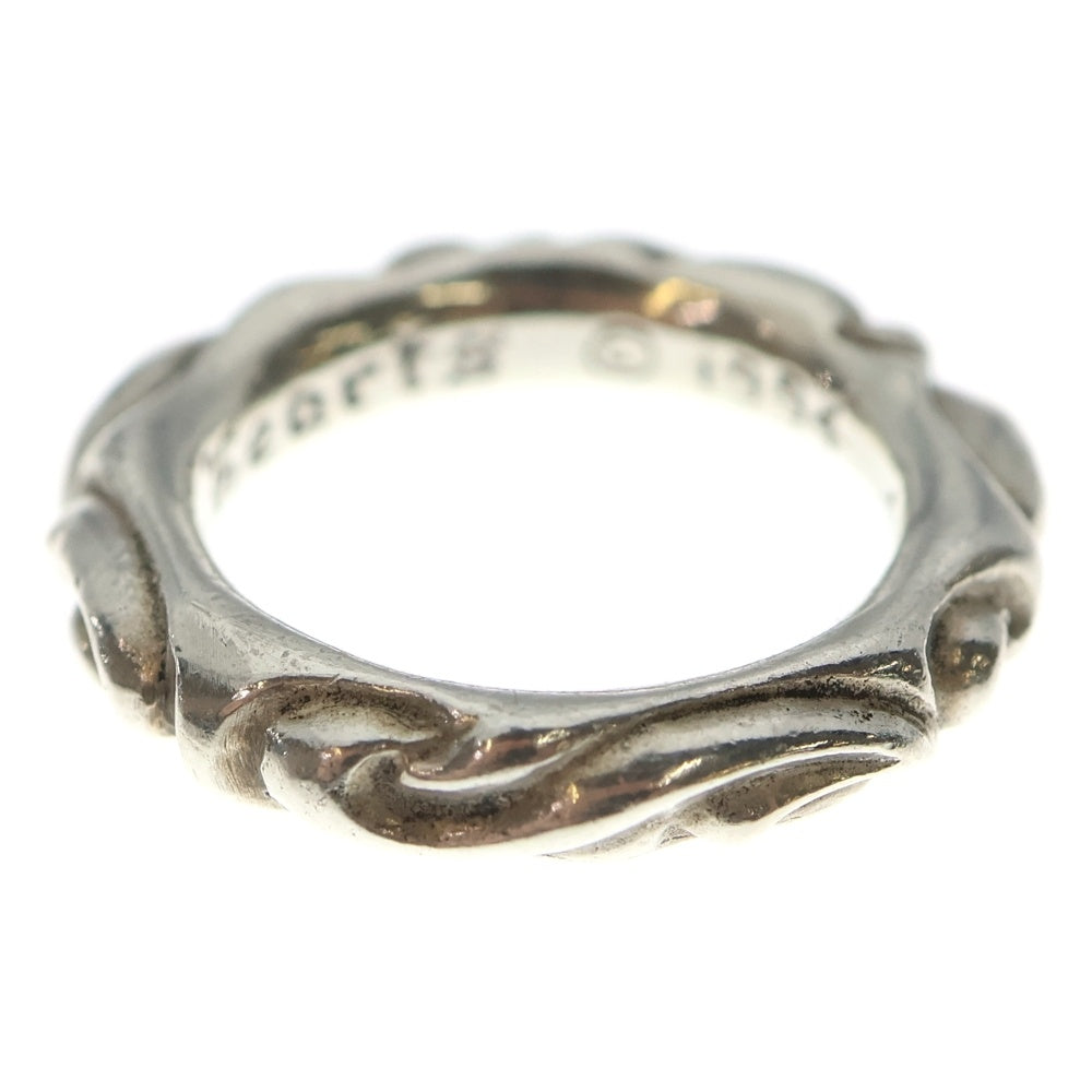 CHROME HEARTS(クロムハーツ) SCRL BAND スクロールバンド リング シルバー BCA351
