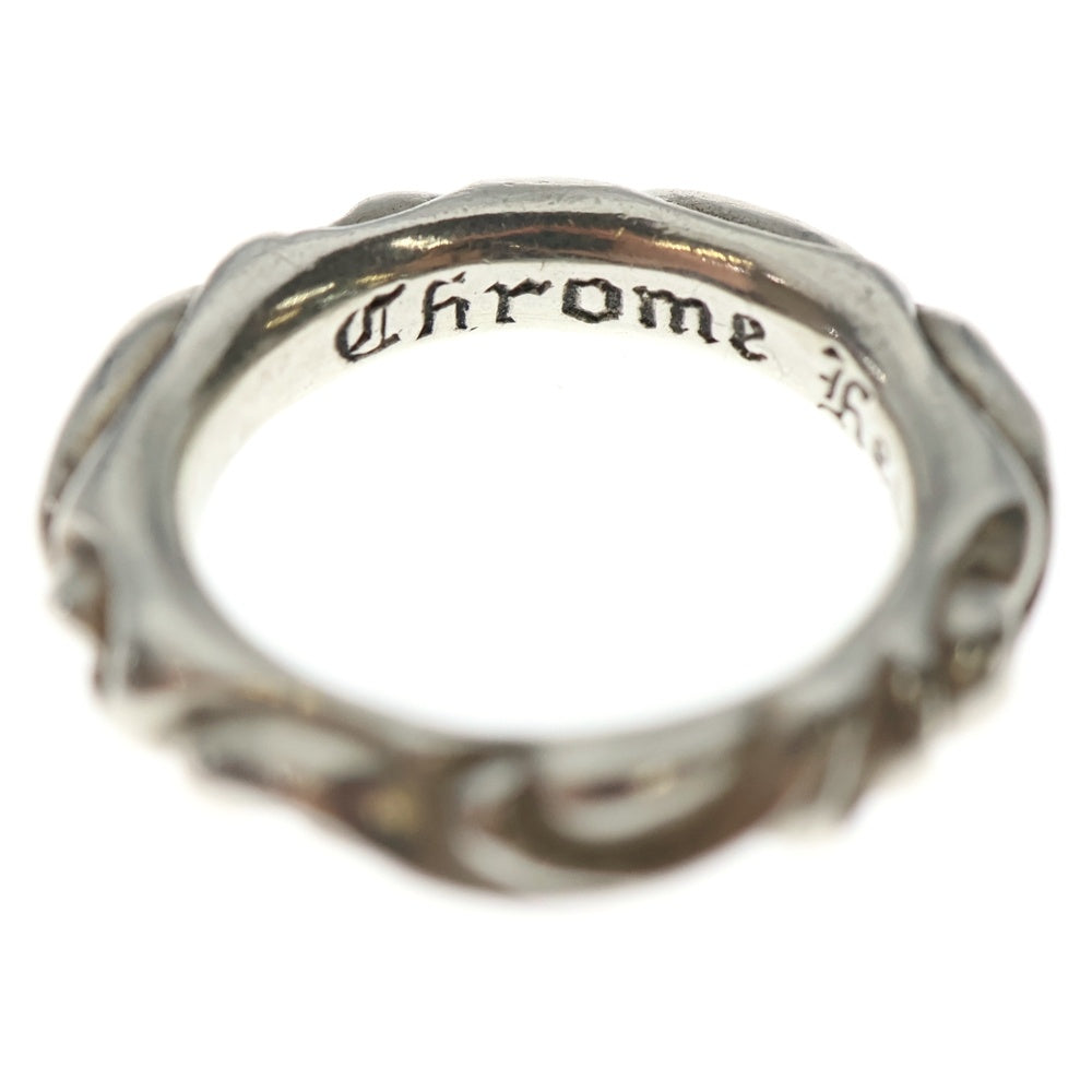 CHROME HEARTS(クロムハーツ) SCRL BAND スクロールバンド リング シルバー BCA351
