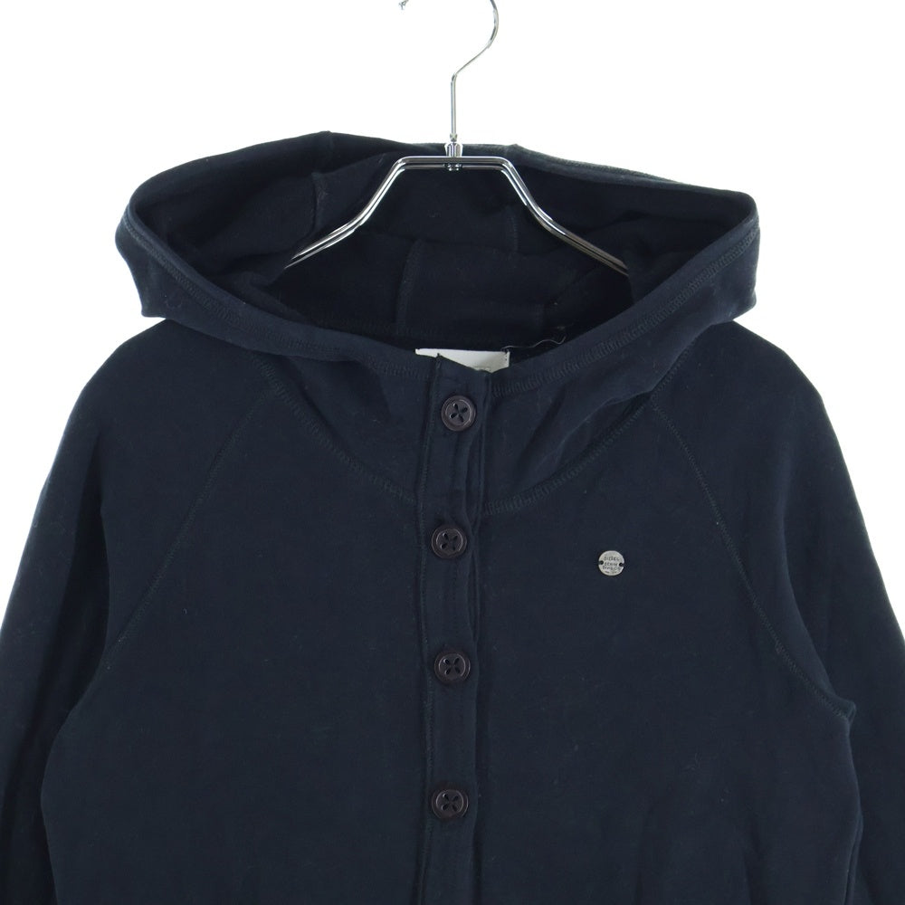 DIESEL(ディーゼル) ヘンリーネック プルオーバーパーカー ネイビー レディース