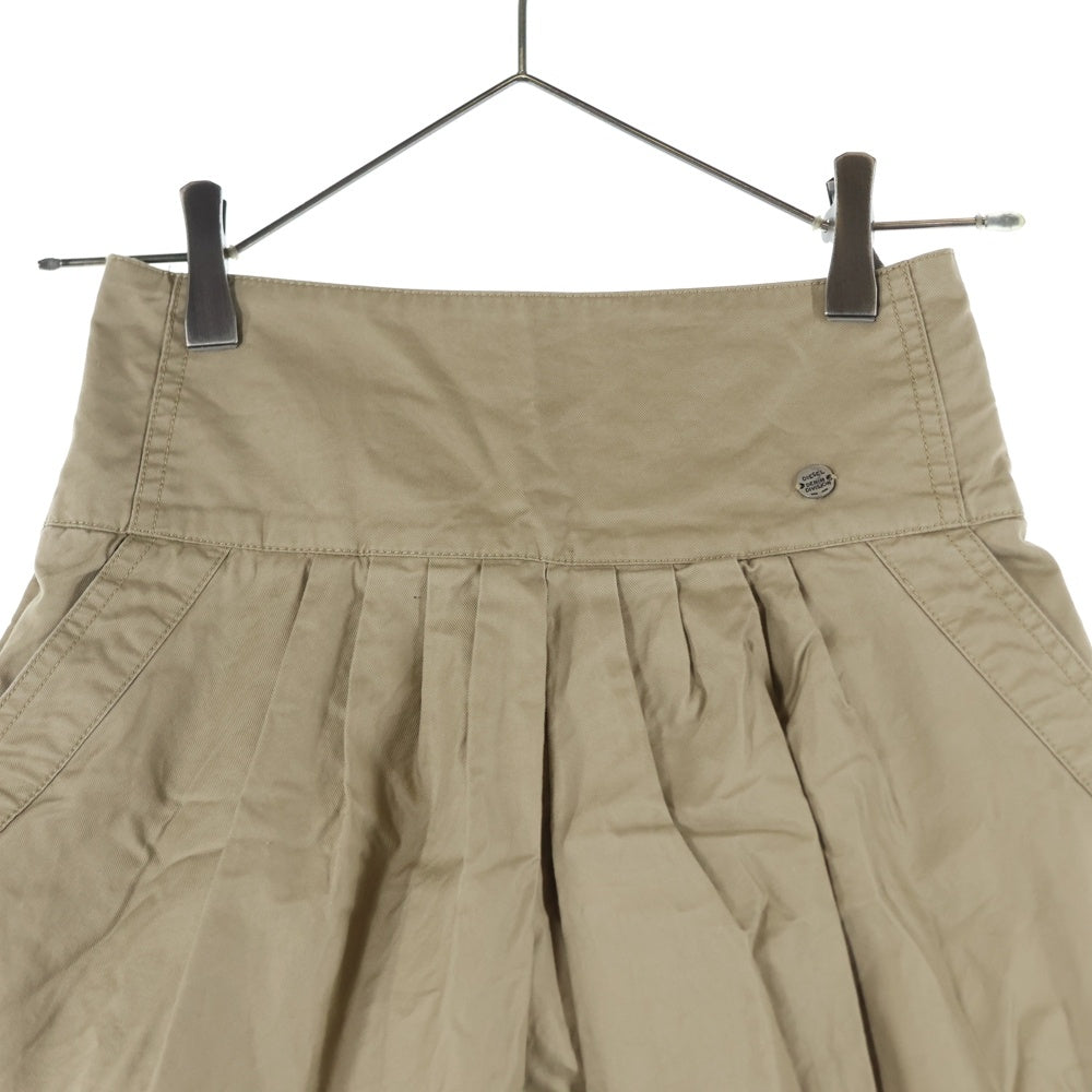 DIESEL(ディーゼル) ハイウェスト ミニスカート ベージュ レディース