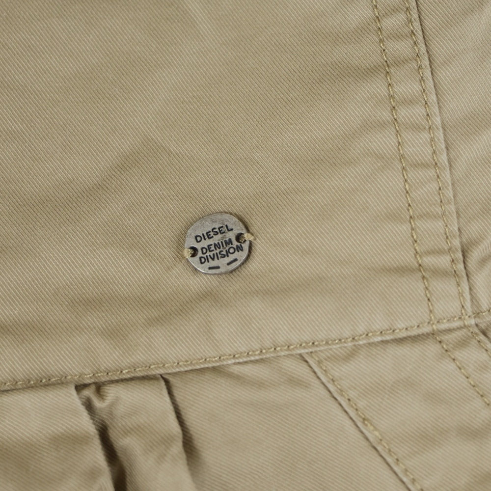 DIESEL(ディーゼル) ハイウェスト ミニスカート ベージュ レディース