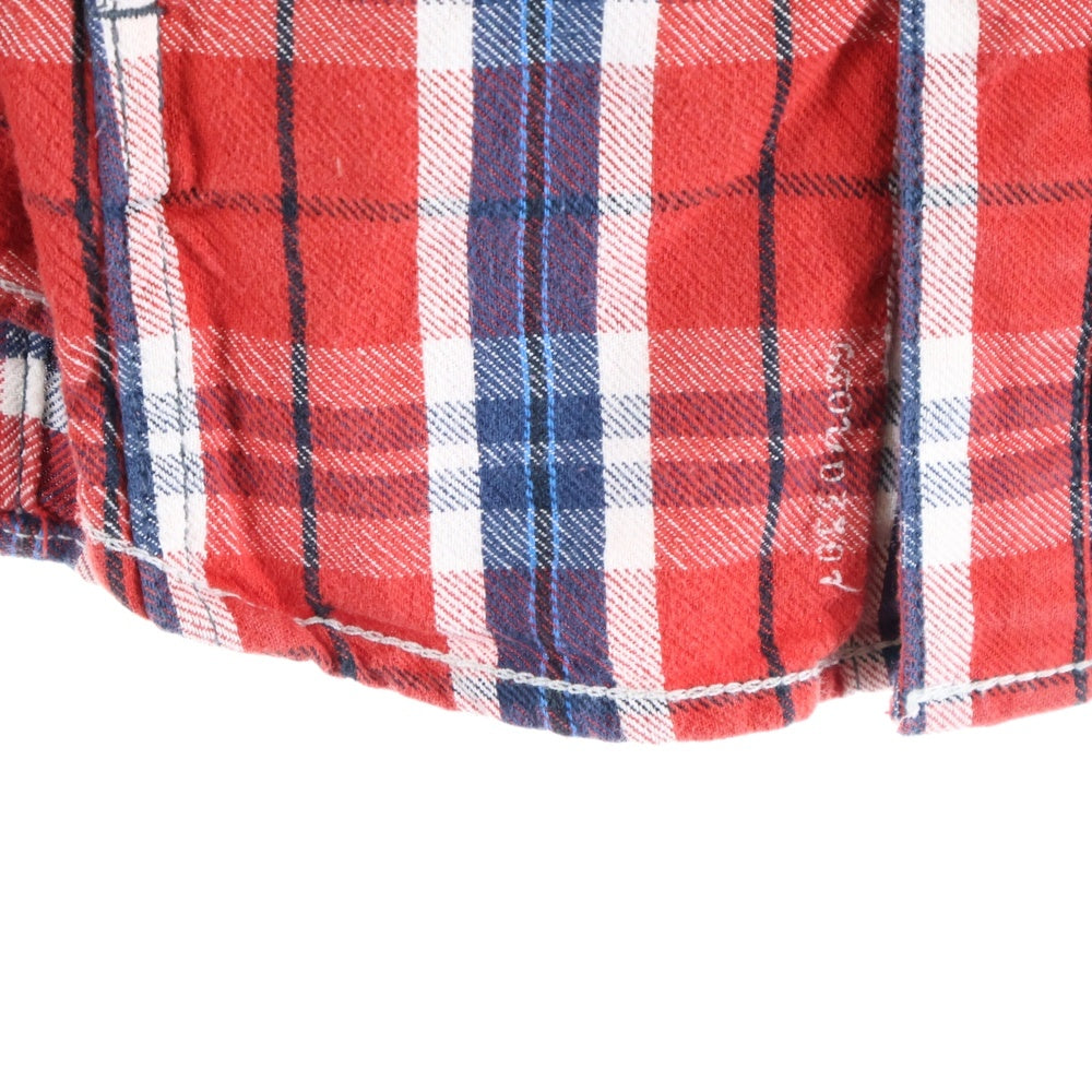 G-STAR RAW(ジースターロウ) チェック柄 長袖シャツ レッド