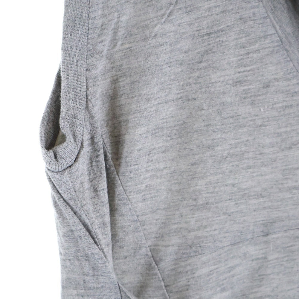 DIESEL(ディーゼル) ノースリーブ ハイネック ワンピース グレー レディース