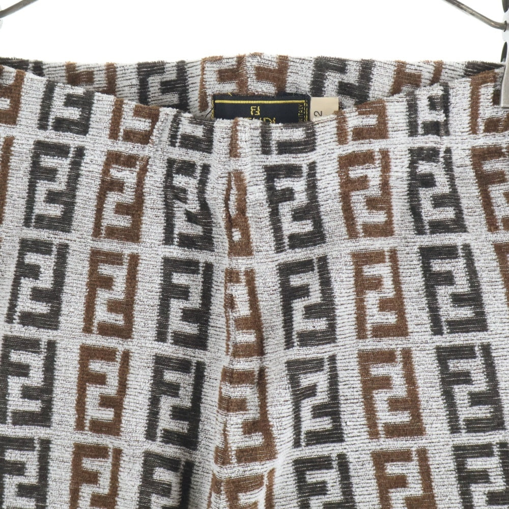 FENDI(フェンディ) ズッカ柄 ショートパンツ レディース ブラウン  
