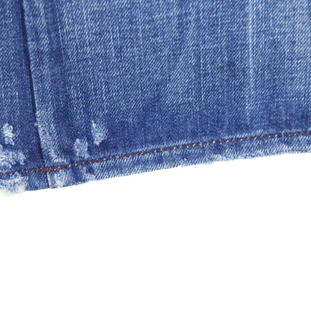 DIESEL(ディーゼル) ダメージ加工 フレアデニムパンツ ジーンズ インディゴ レディース