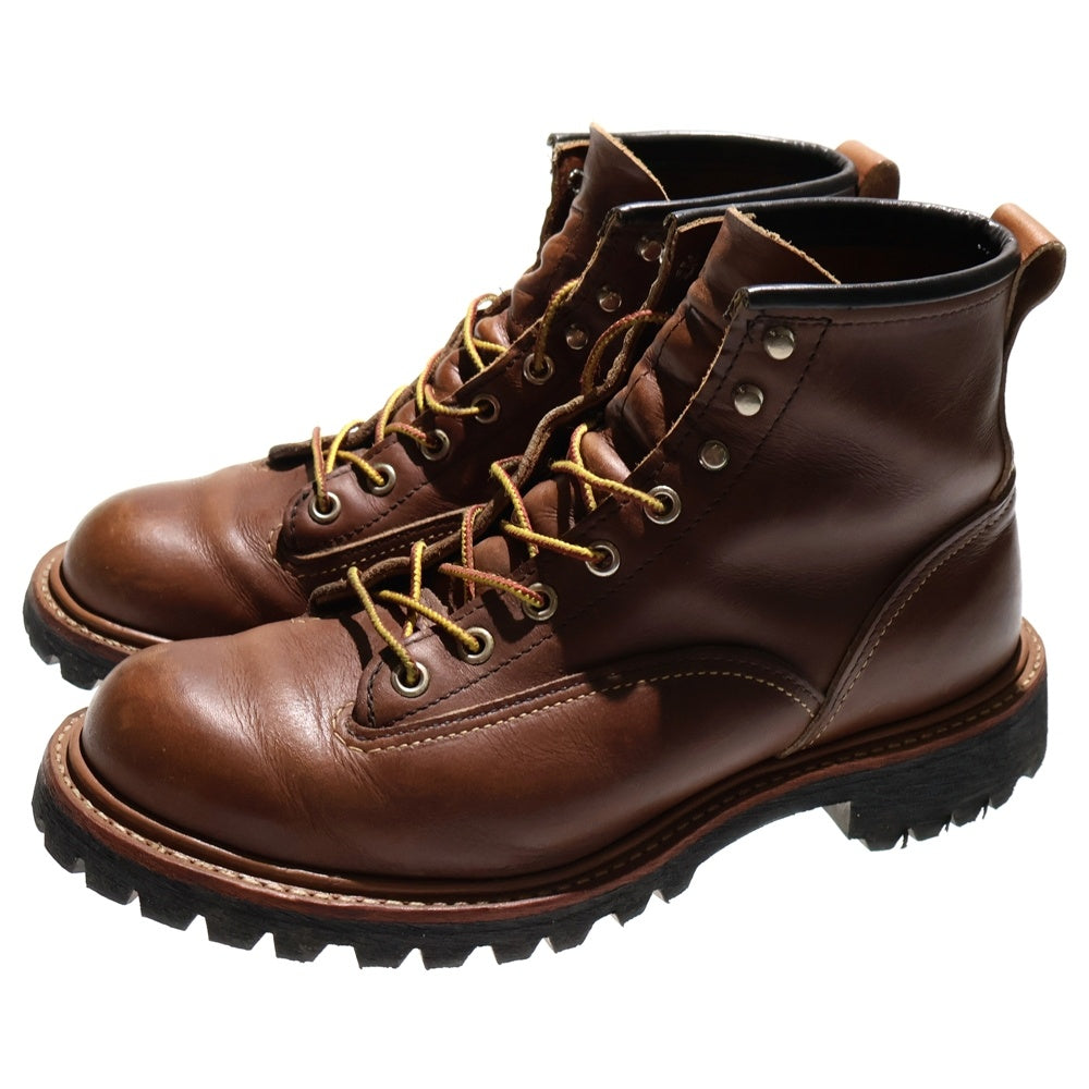 RED WING(レッド ウイング) LINE MAN ラインマン 2936 レザー ハイカット ワークブーツ ブラウン