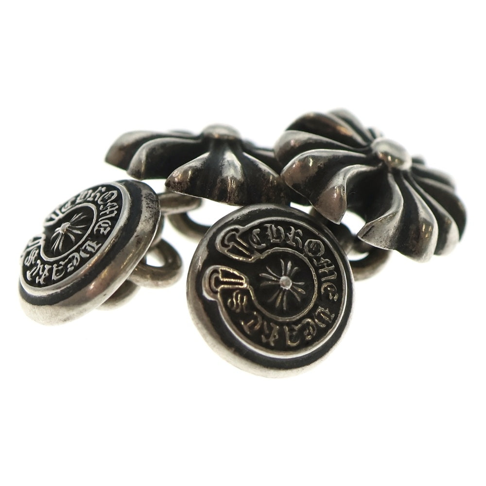 クロムハーツ　CHプラス　シルバーカフスボタン クロムハーツ CHプラス シルバーカフスボタン クロムハーツCHプラス