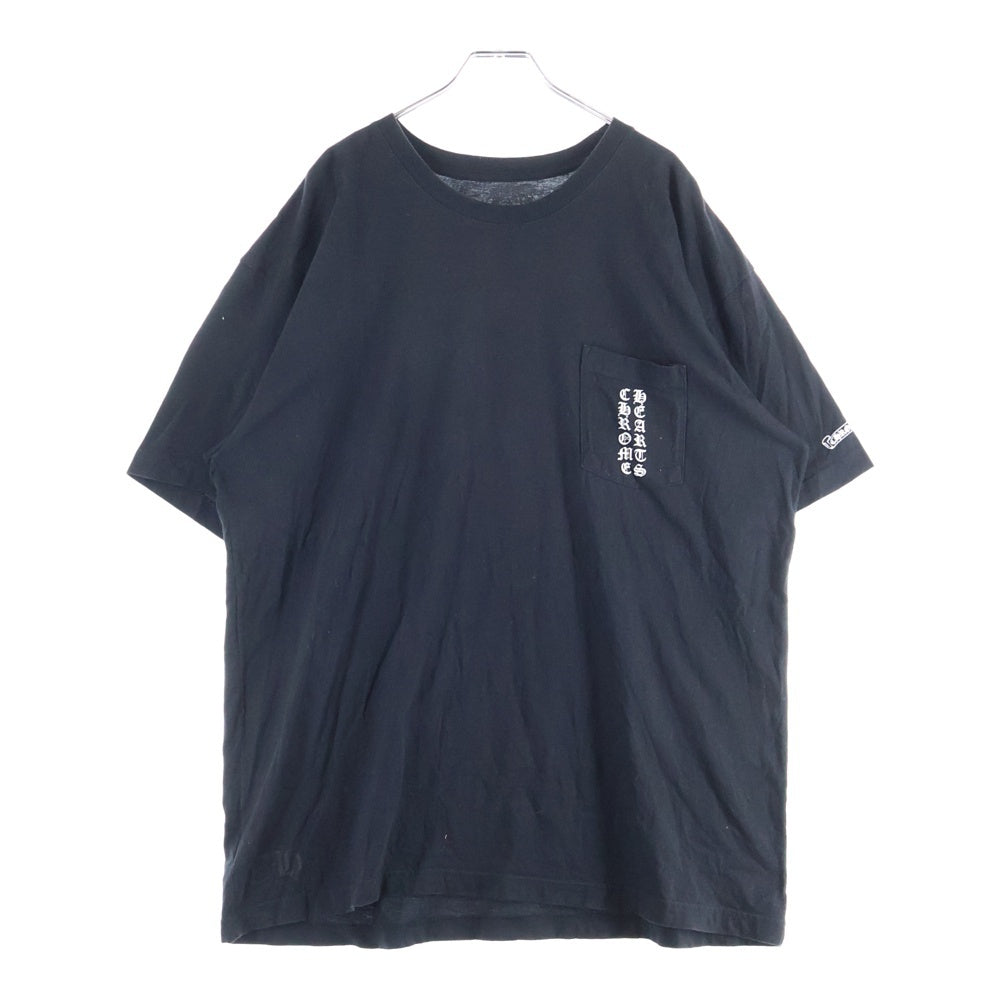 CHROME HEARTS(クロムハーツ) CH T-SHRT LTD 東京限定 バックラベルプリント クルーネック 半袖Tシャツ ブラック