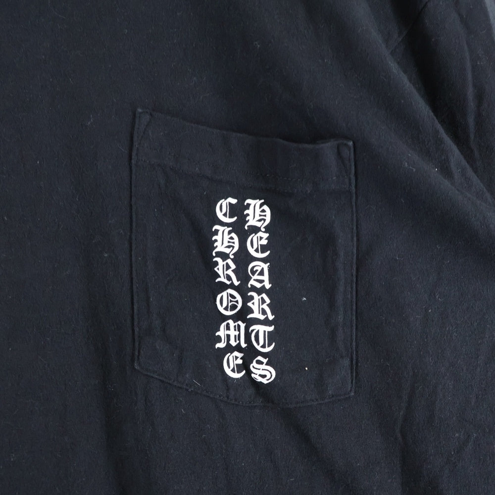 CHROME HEARTS(クロムハーツ) CH T-SHRT LTD 東京限定 バックラベルプリント クルーネック 半袖Tシャツ ブラック