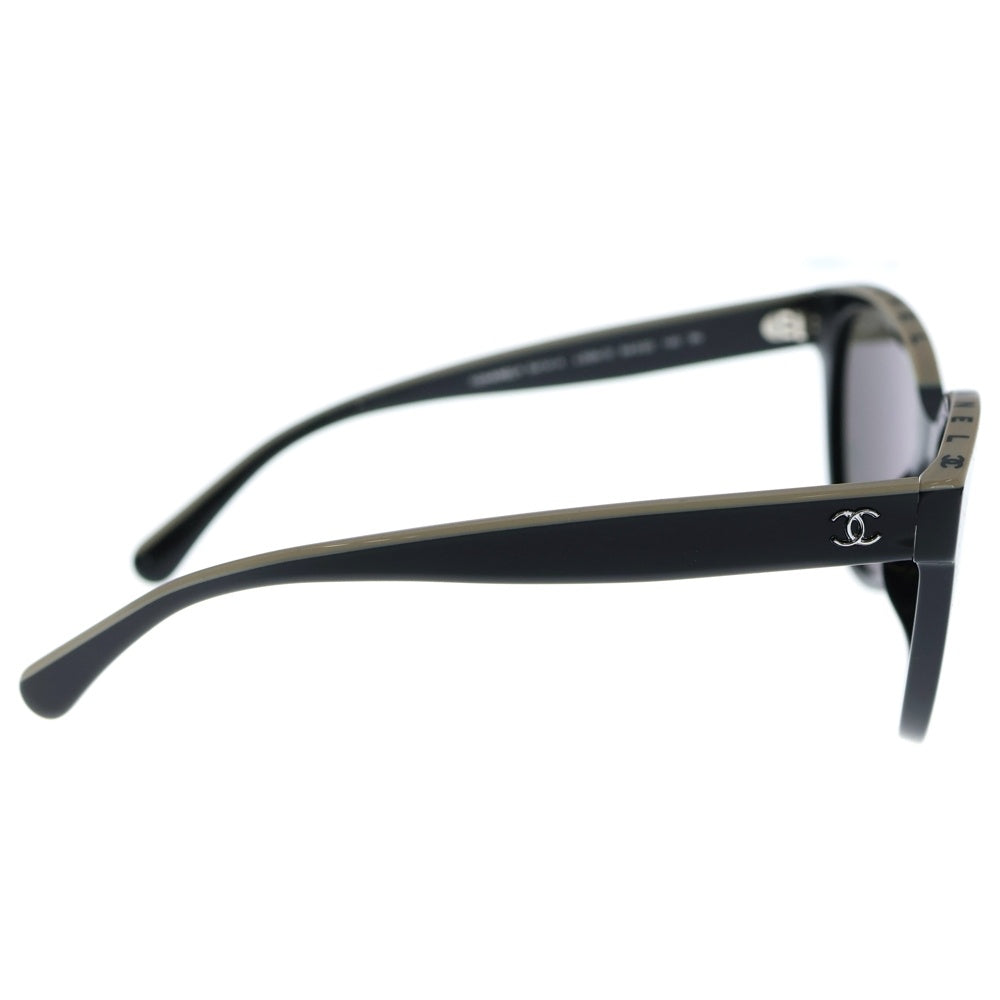 CHANEL(シャネル) サイドココマーク バタフライ シェイプ サングラス ブラック/ベージュ 5414-A レディース
