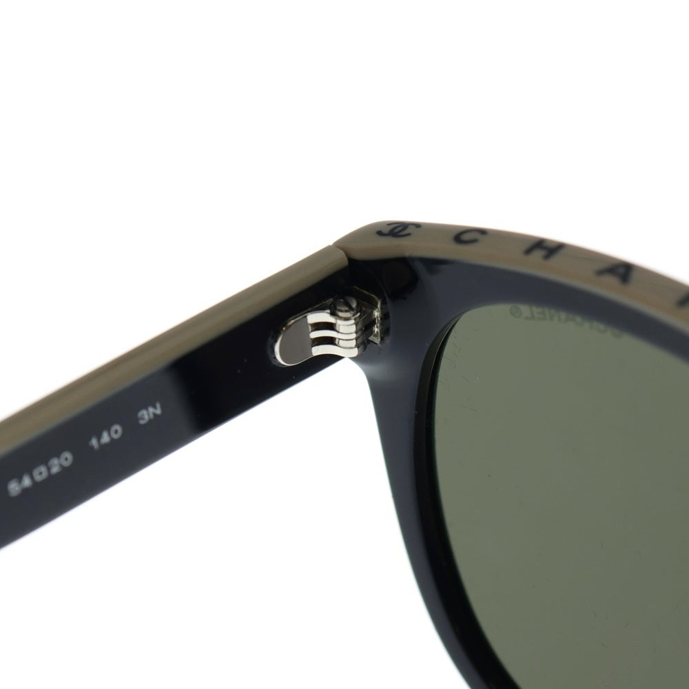 CHANEL(シャネル) サイドココマーク バタフライ シェイプ サングラス ブラック/ベージュ 5414-A レディース