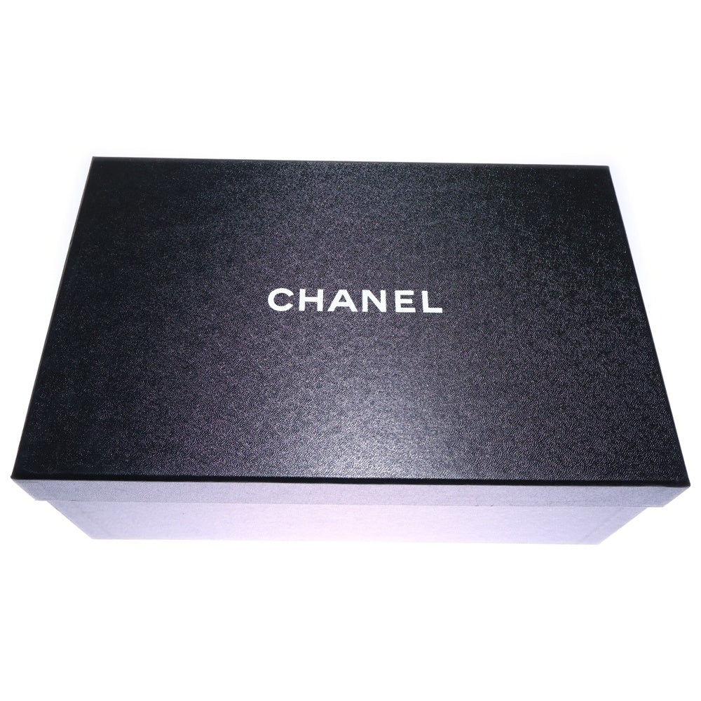 CHANEL(シャネル) ココマーク ボア切替 パテント レディース ブーツ ブラック/ベージュ G36536