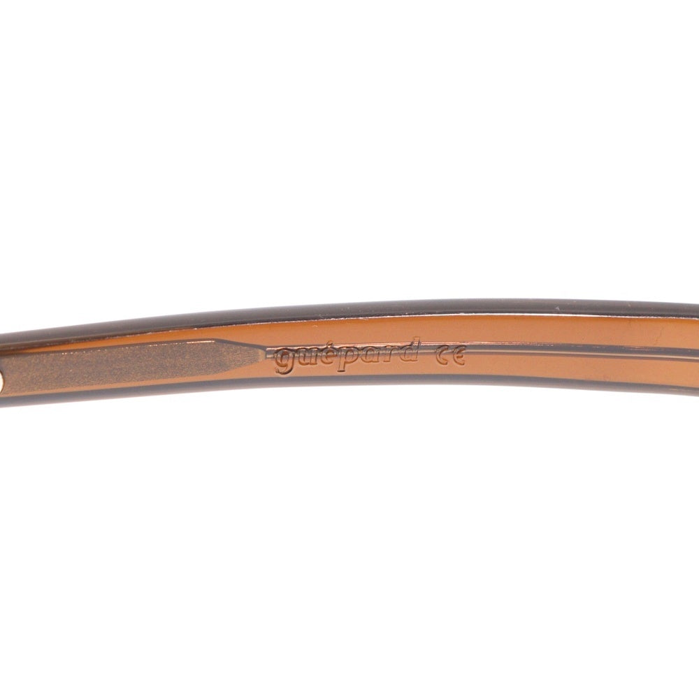 guepard(ギュパール) whisky GP-05 ウィスキー クリアレンズ サングラス メガネ ブラウン