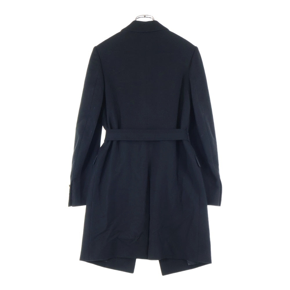 BALMAIN(バルマン) カシミヤ ロングコート レディース ブラック