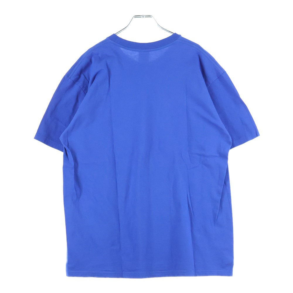 SUPREME(シュプリーム) Heaven and Earth Tee ヘブンアンドアース フロントプリント クルーネック半袖Tシャツ ショートスリーブカットソー ブルー