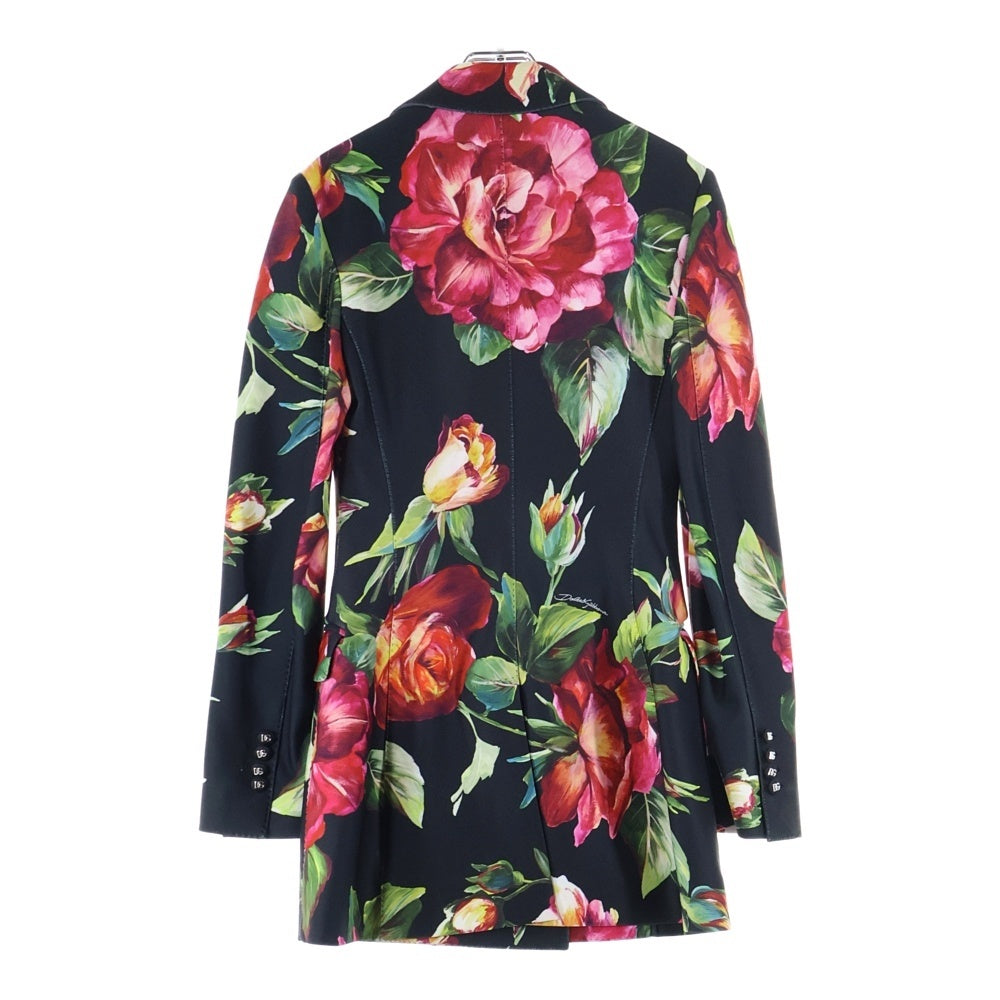 専用！！ドルチェアンドガッバーナ テーラードジャケット レディース 38 M DOLCE & GABBANA(ドルチェアンドガッバーナ) フラワーデザイン