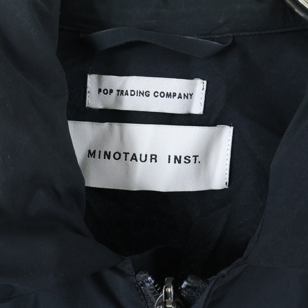 POP TRADING COMPANY(ポップトレーディングカンパニー) 20SS ×MINOTAUR INST. POP MTRGYM ARMY JACKET ミノトール別注 アーミージャケット ブラック