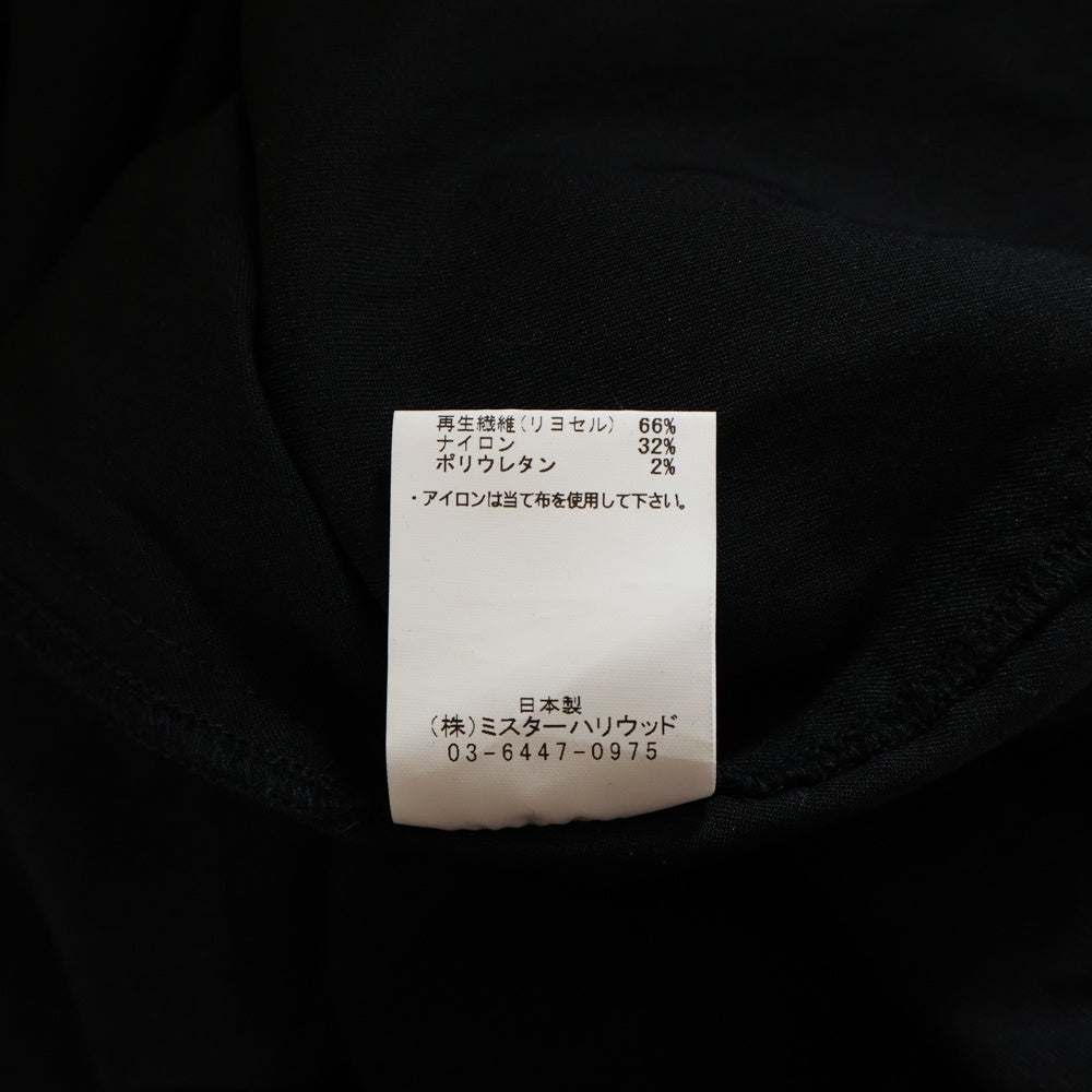 N.HOOLYWOOD(エヌハリウッド) 20SS BIG SHIRT ナイロンリヨセル オープンカラー ビッグシャツ ブラック 1202-SH05-051