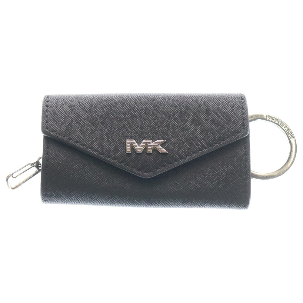 MICHAEL KORS(マイケルコース) RIVINGTON Key Holder LEATHER キーケース PVCレザー ブラック 36F4LRVK1O