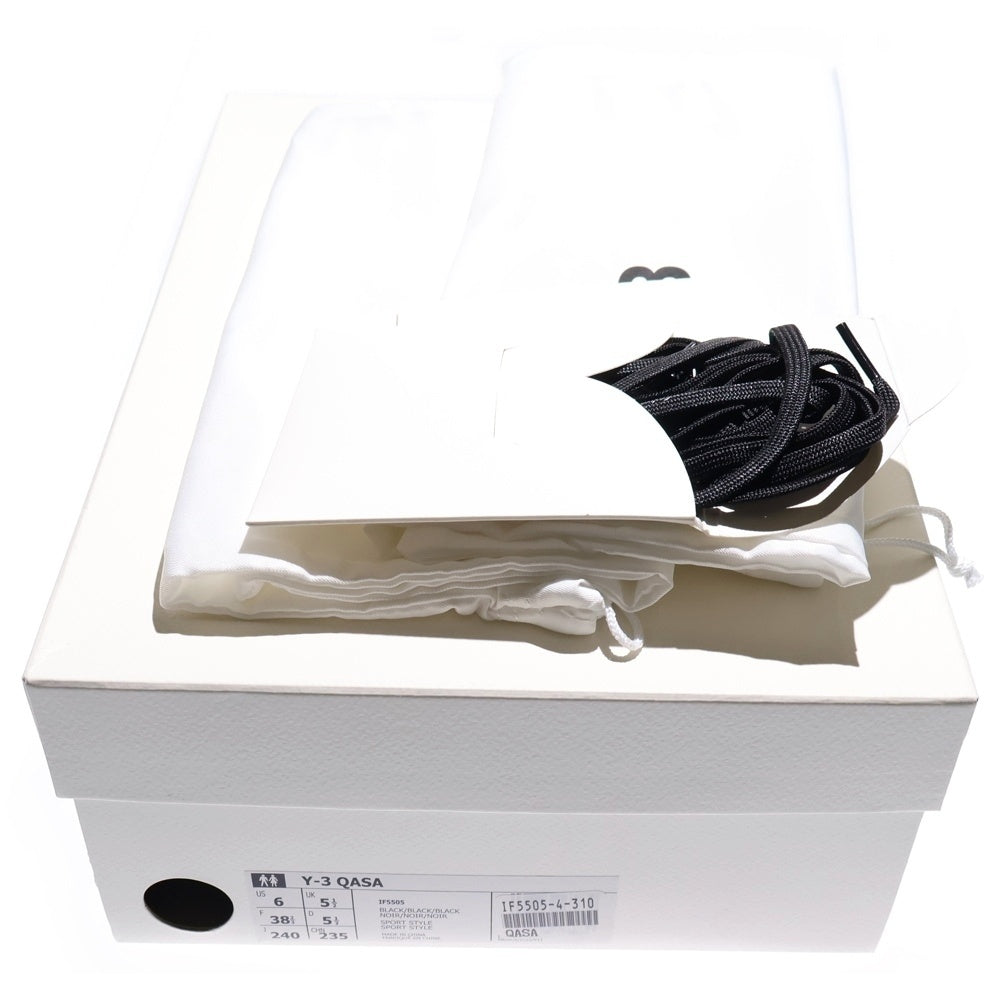 Y-3(ワイスリー) QASA カーサ ローカット スニーカー ブラック IF5505 レディース