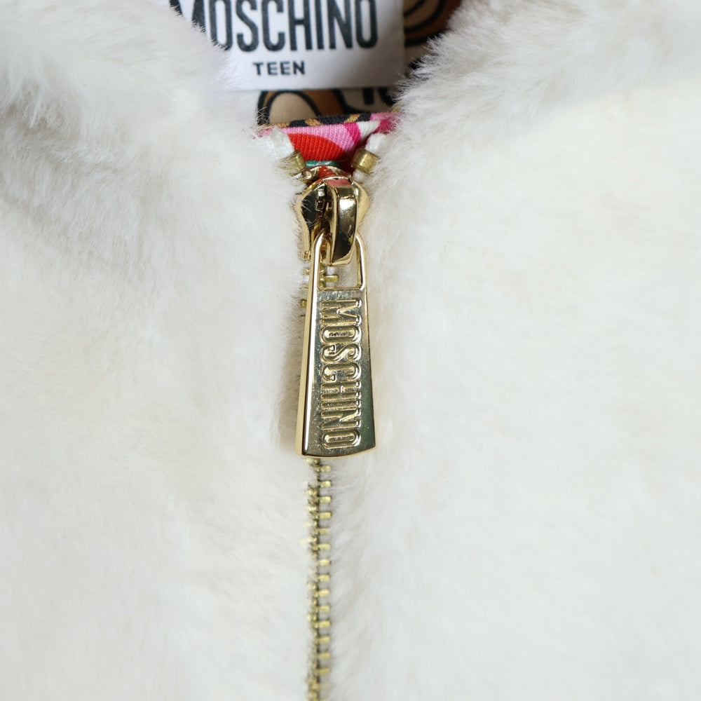MOSCHINO モスキーノ ジャケットくまさん MOSCHINO(モスキーノ) Teddy Hooded Jacket コットン ボア フーデッド