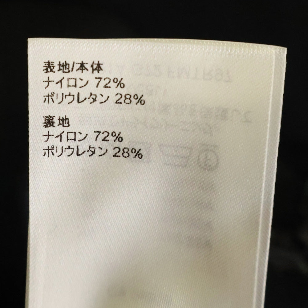 LOUIS VUITTON(ルイヴィトン) 22SS LVジップ ストレッチ ストレートパンツ ブラック RW221A G72 FMTR97 レディース