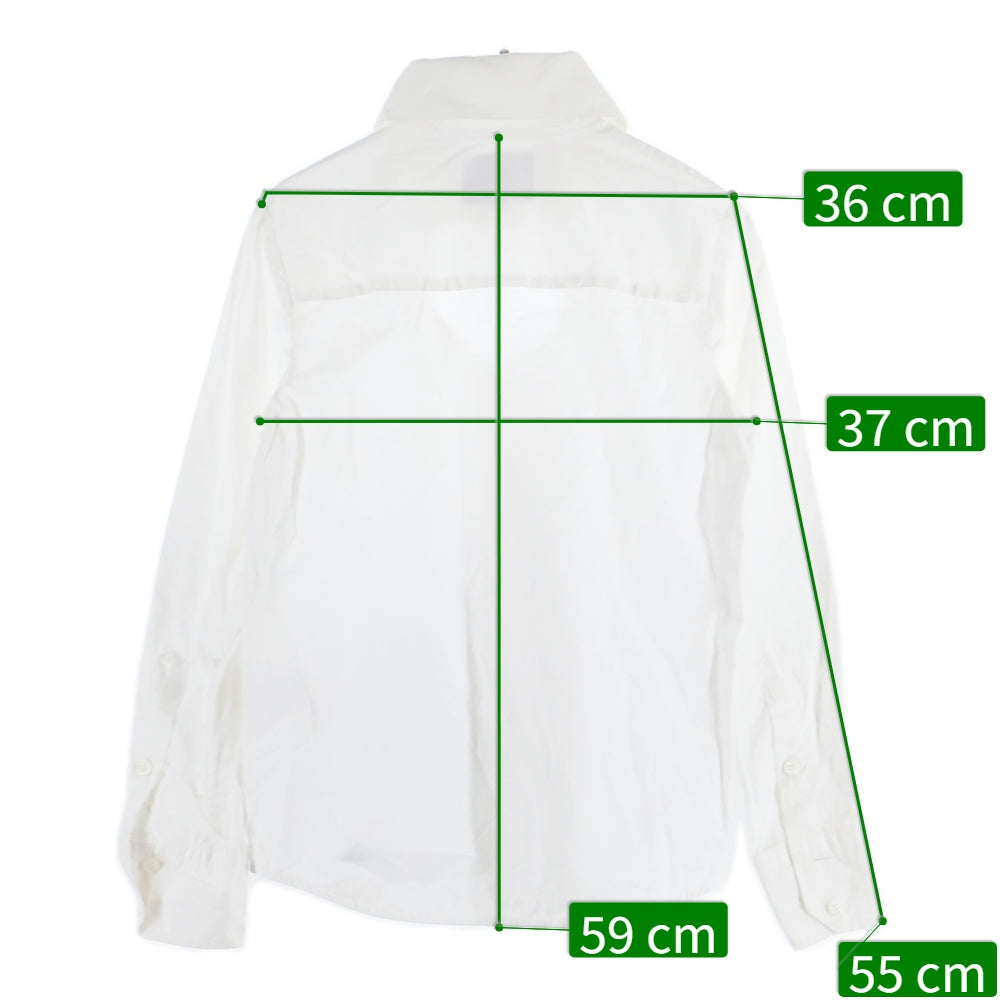 【美品】ヴィヴィアンウエストレッドレーベル　長袖シャツ・ブラウス・オーブロゴ刺繍 ヴィヴィアンウエストウッド レッドレーベルVivienne Westwood Red