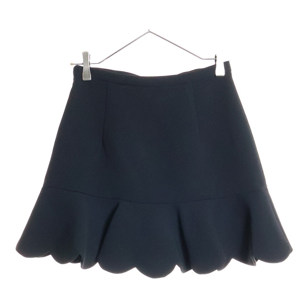 miumiu(ミュウミュウ) リボン装飾 マーメイドミニスカート ブラック レディース MG1424