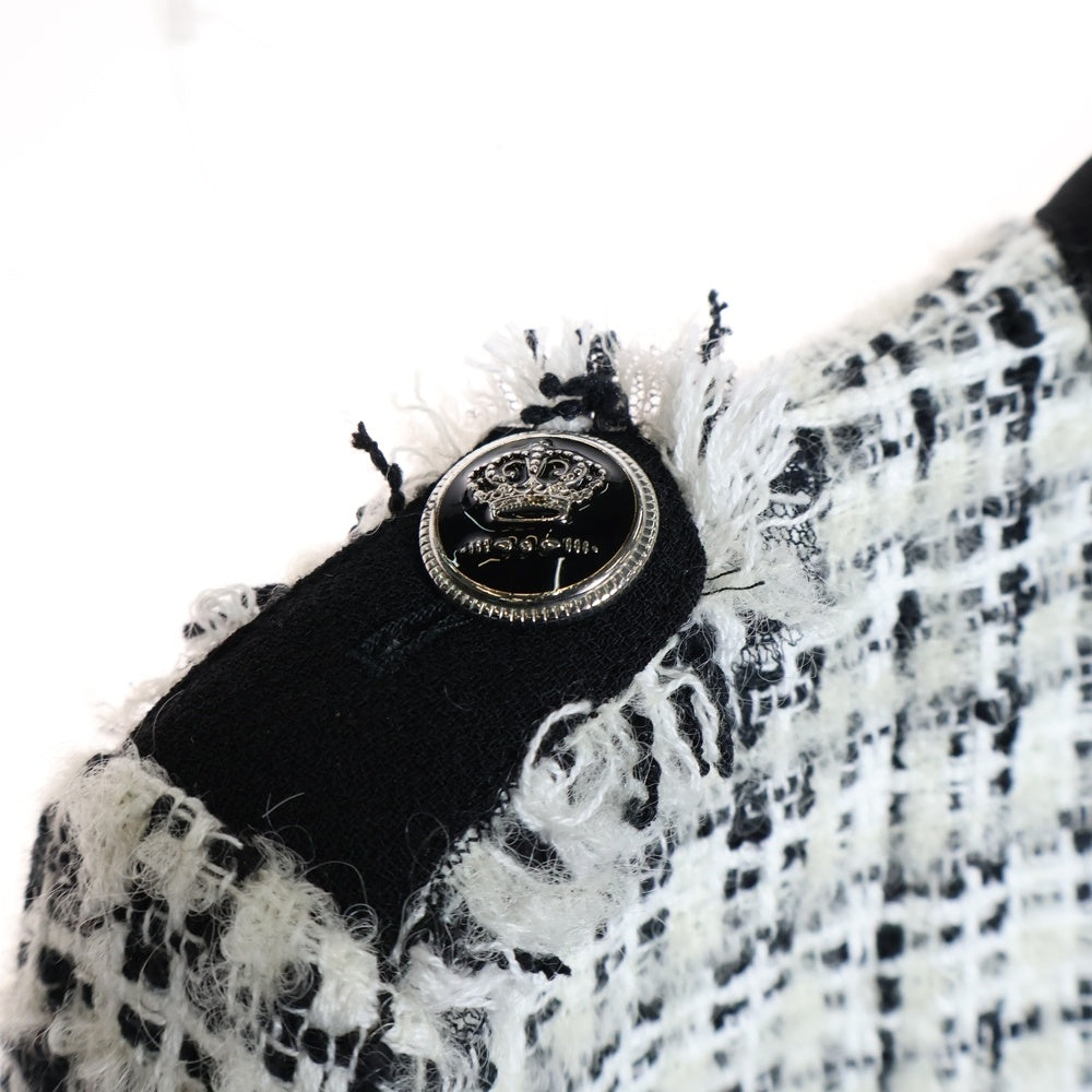 DOLCE & GABBANA(ドルチェアンドガッバーナ) メタルボタン ツイード