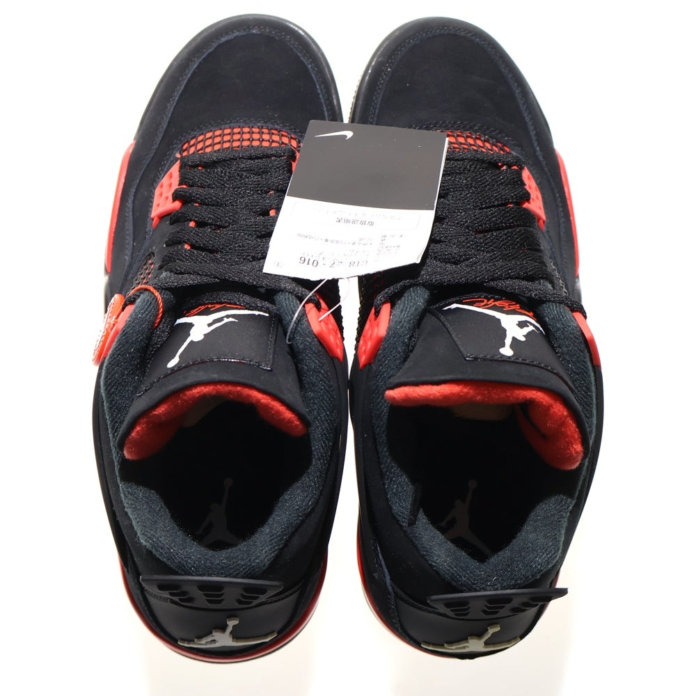 NIKE(ナイキ) Air jordan 4 エアジョーダン4 レッドサンダークリムゾン ブラック/レッド CT8527-016 US8.5/26.5cm
