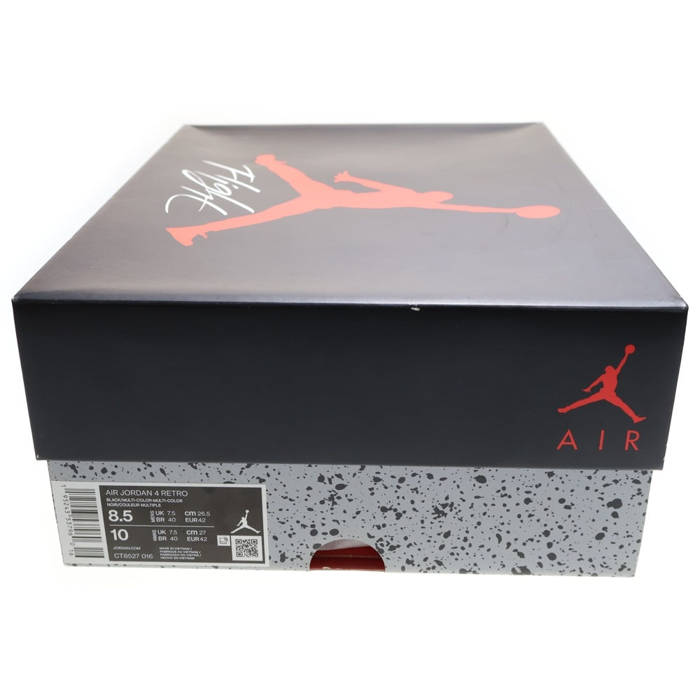 NIKE(ナイキ) Air jordan 4 エアジョーダン4 レッドサンダークリムゾン ブラック/レッド CT8527-016 US8.5/26.5cm