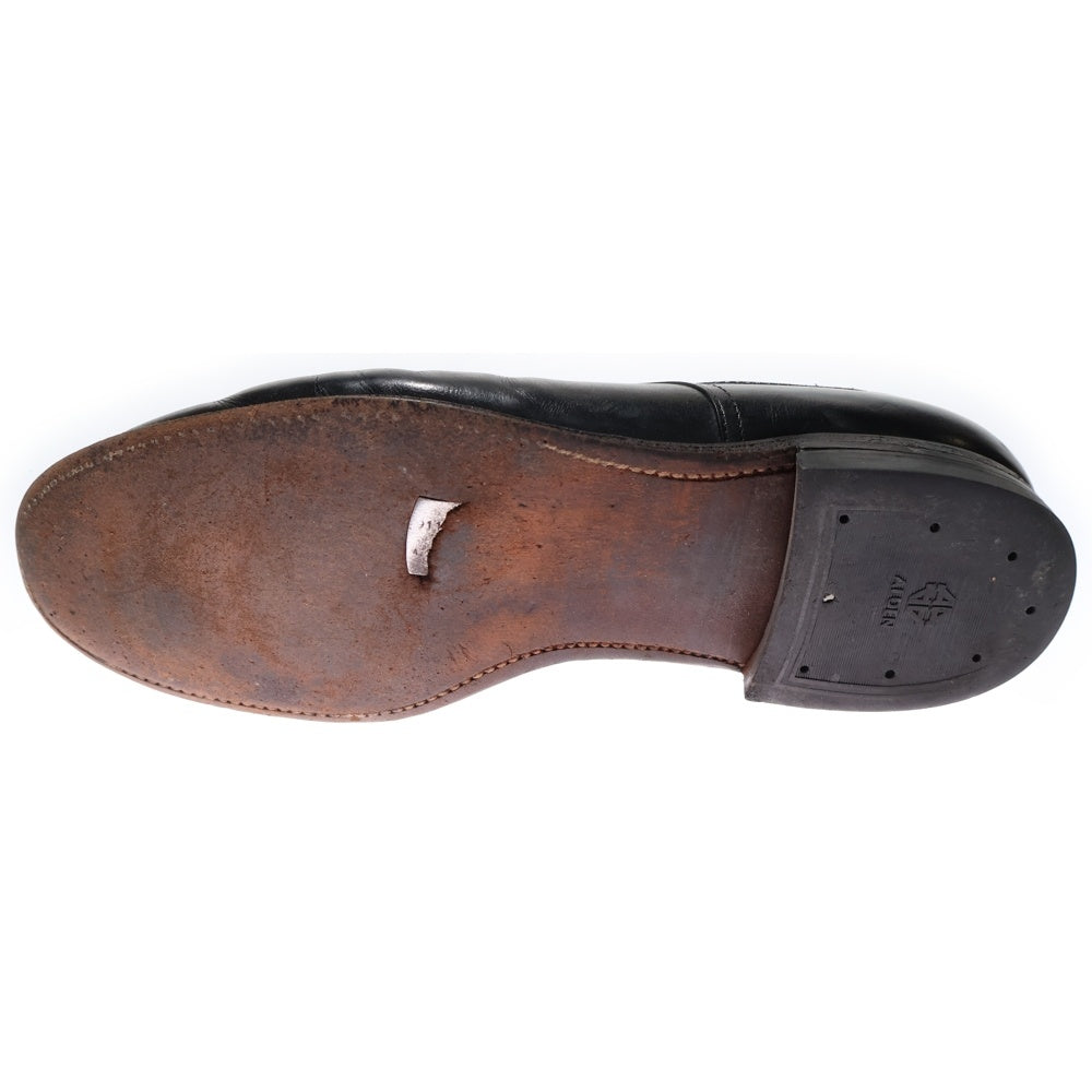 Alden(オールデン) 53711 MILITARY LAST PLAIN TOE OX カーフスキン ミリタリーラスト プレーントゥ オックスフォード レースアップ レザーシューズ ブラック