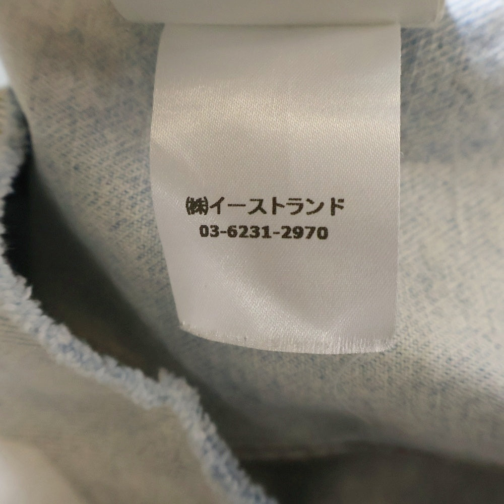 OFF-WHITE(オフホワイト) フロントロゴ オーバーサイズ ペイント デニムジャケット インディゴ OMYE079C99DEN004